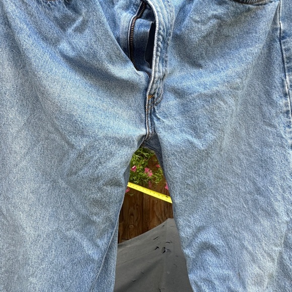 Levi’s 505 Jeans Men’s label 38” x 32” (See pics) actual size 38” x  31 - Picture 8 of 8